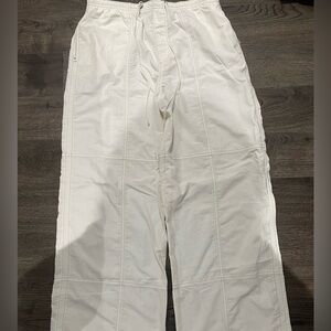 Zara White linen pants